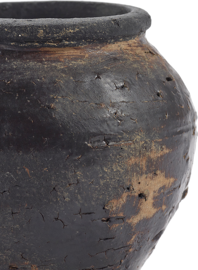 Black Ancient Vaza dekorativna, 10,5 cm