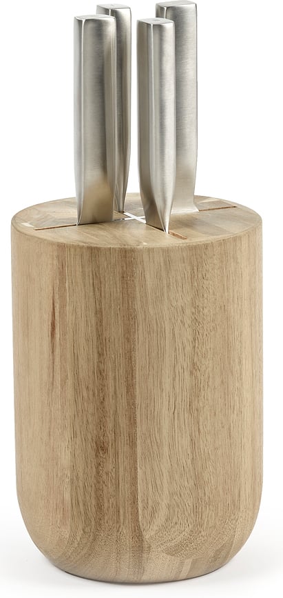 Bloque de Cuchillos Base, con 4 cuchillos, Set de 5 piezas