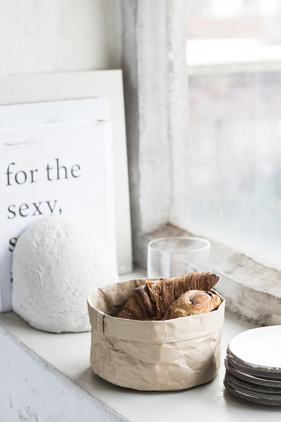 Bolsa para pan de papel Marie, 15 cm