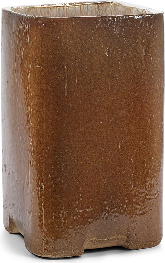 Book Βάση για Γλάστρες ψηλή, ύψος 20,5 cm, καφέ