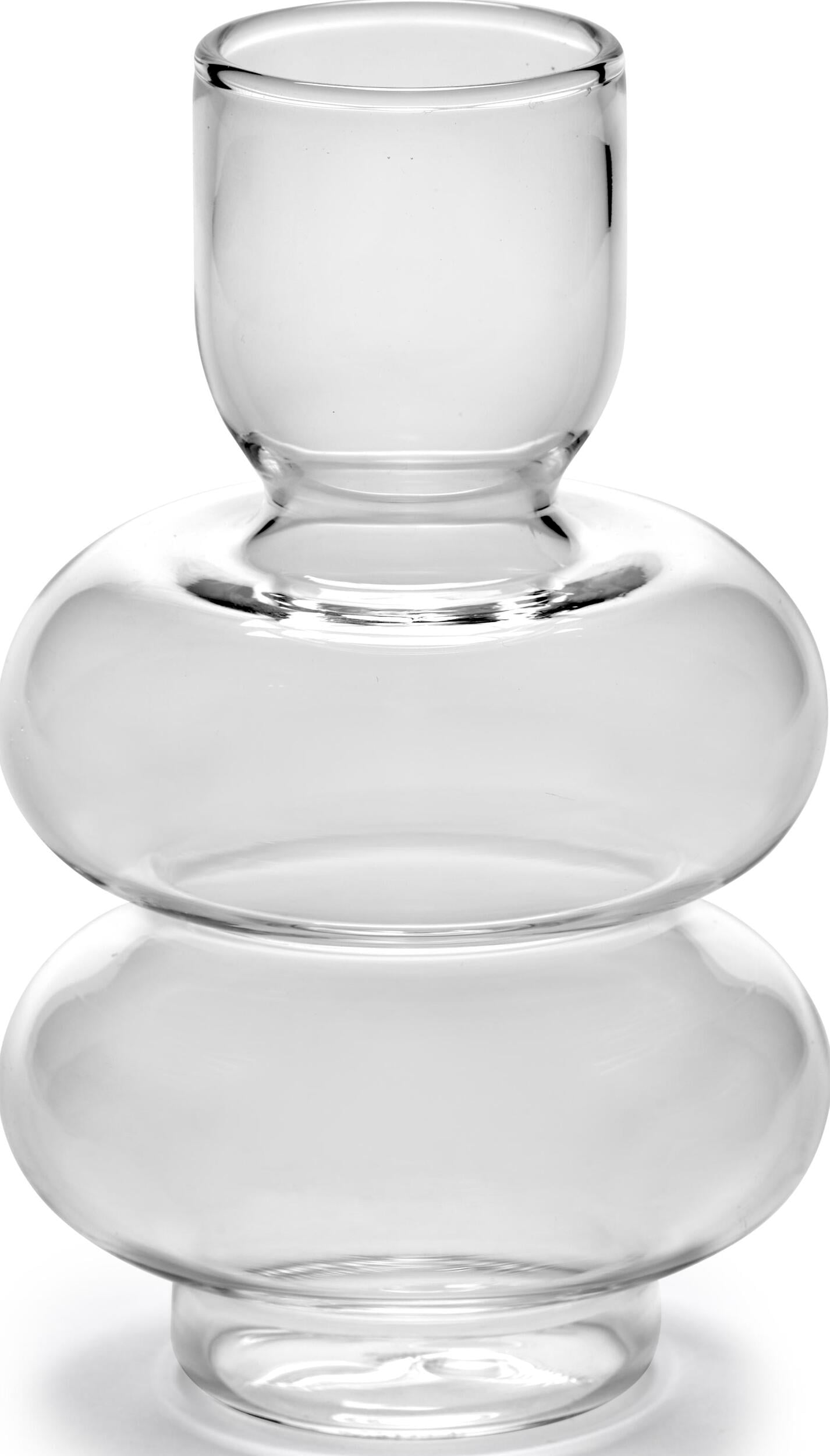 Bubble Vase 15,4 cm, transparent