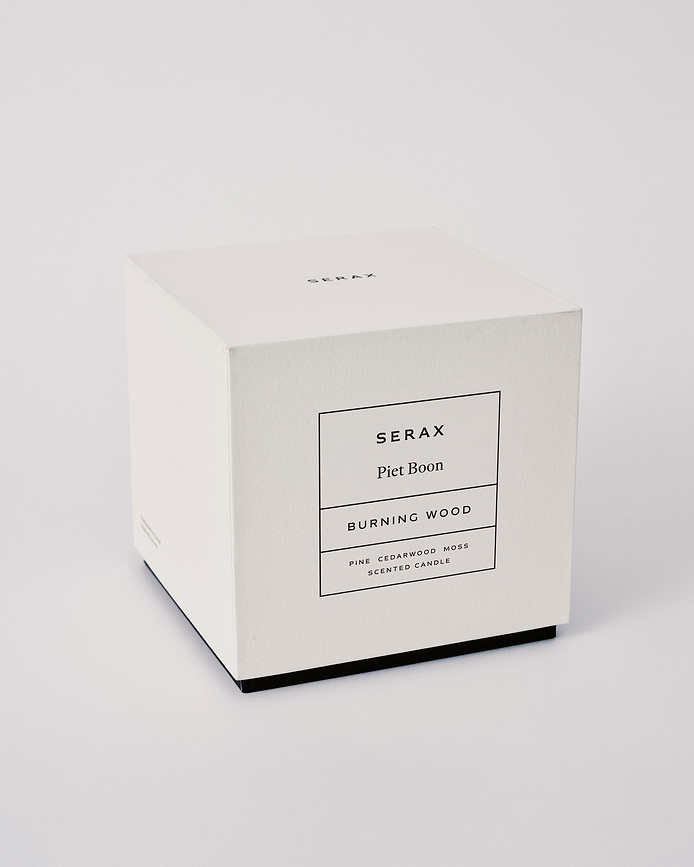 Burning Wood Κερί Αρωματικό, 13 cm