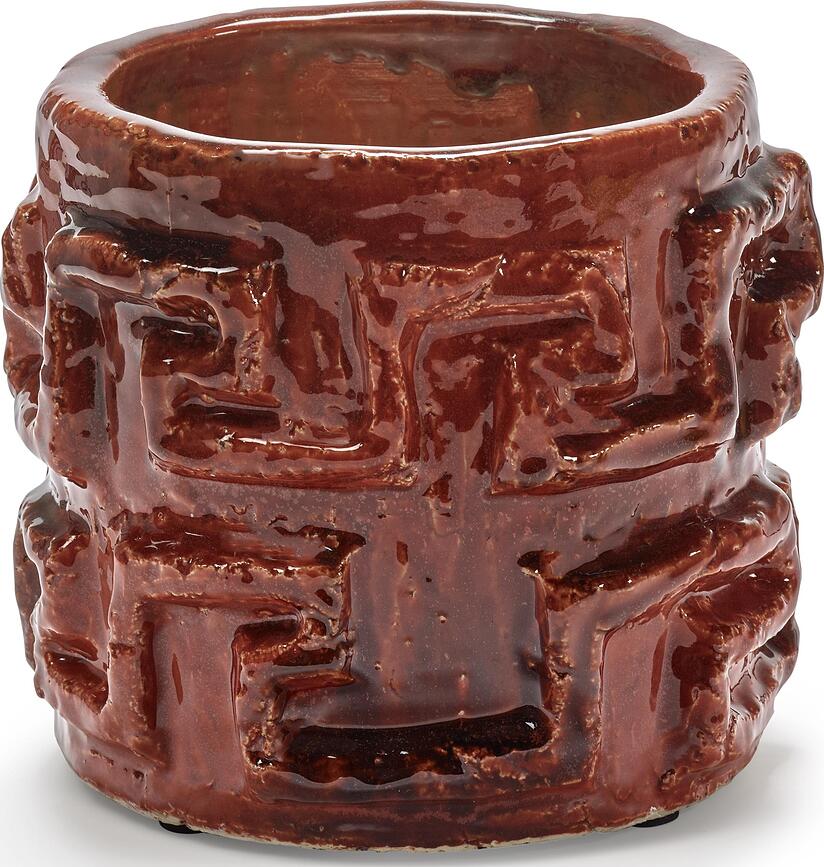 Cache-pot Look At Me 23 cm, orange