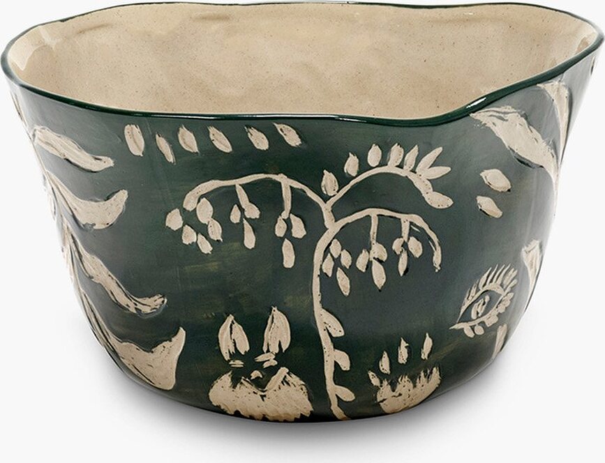 Cache-pot Mix 28 cm vert foncé