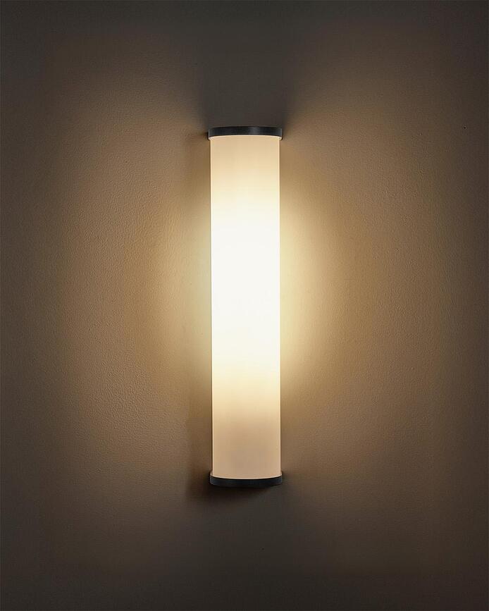 Camu væglampe 33,5 cm, nikkel