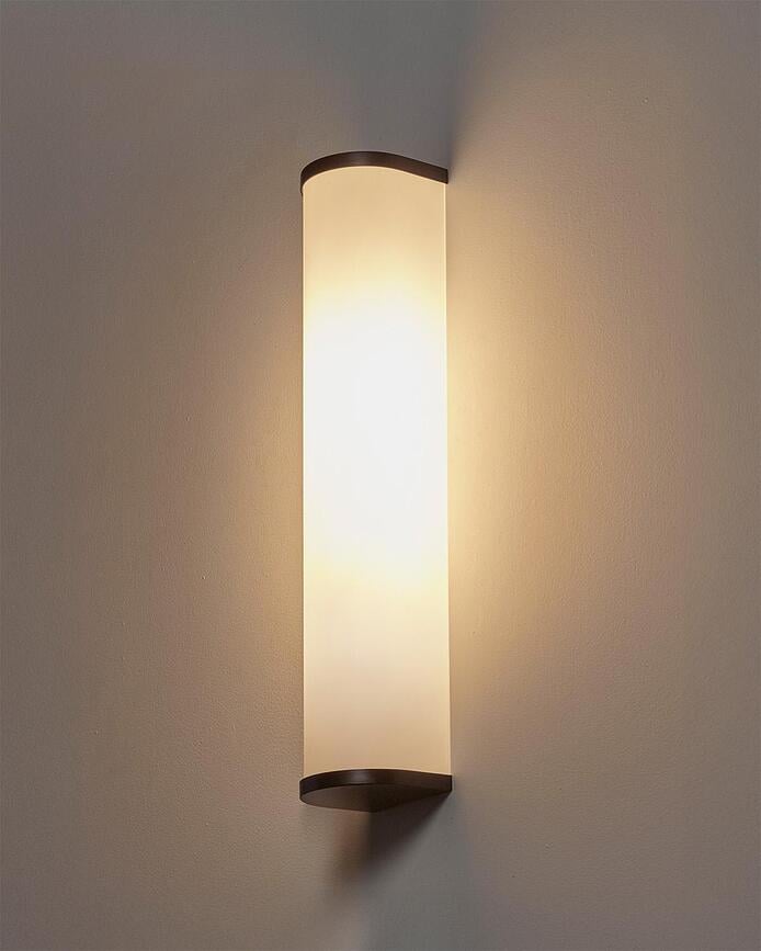 Camu væglampe 33,5 cm, nikkel
