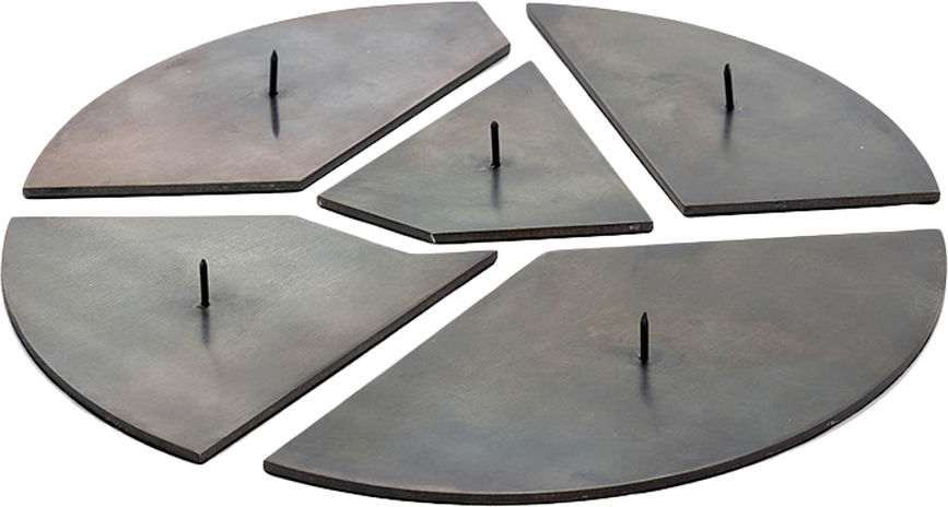 Candelabra Svečnik za 5 klasičnih sveč, 22 cm