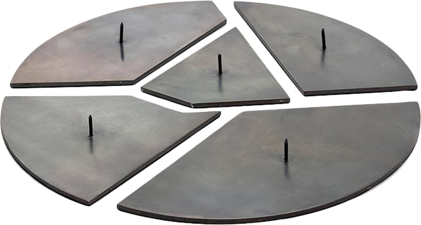 Candelabra Svijećnjak za 5 klasičnih svijeća 22 cm