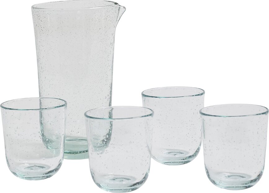 Carafe avec 4 verres Pure