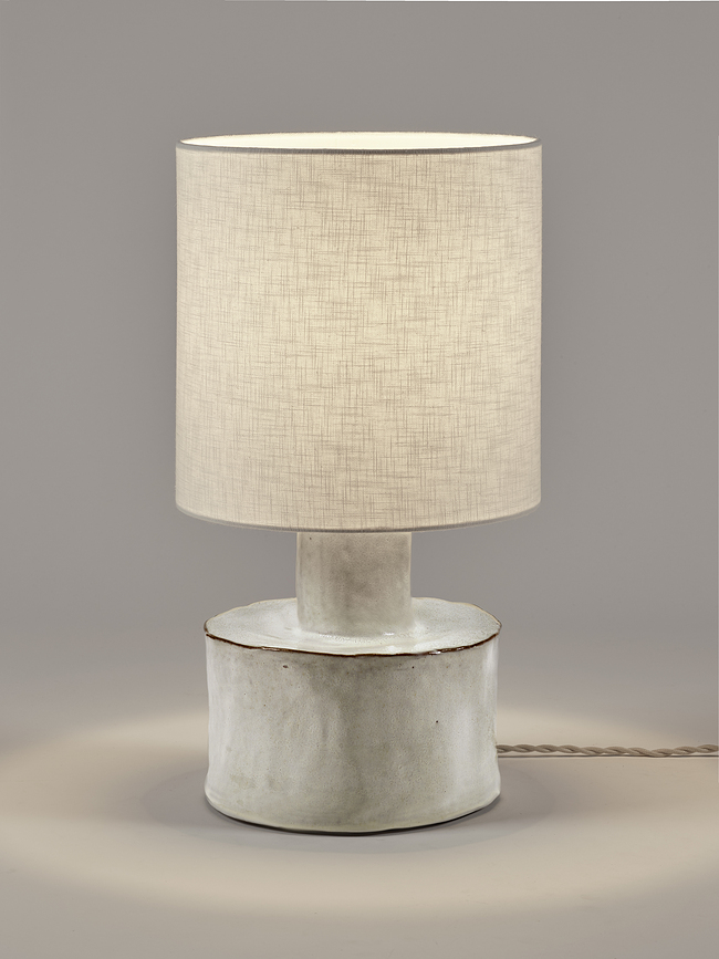 Catherine Stolna Lampa 47 cm crveno-bež