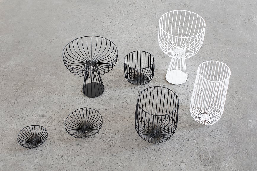 Catu Metal Sculptures Καλάθι Αποθήκευσης, 20 εκ.