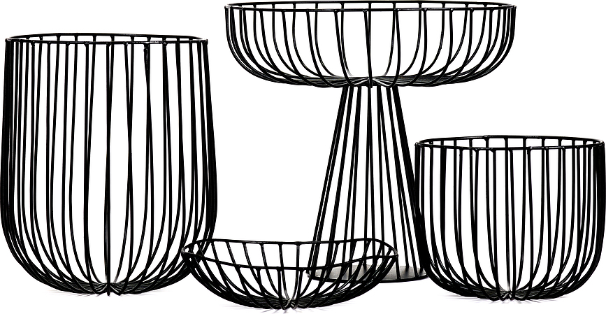 Catu Metal Sculptures Košara za voće metalna 30 cm