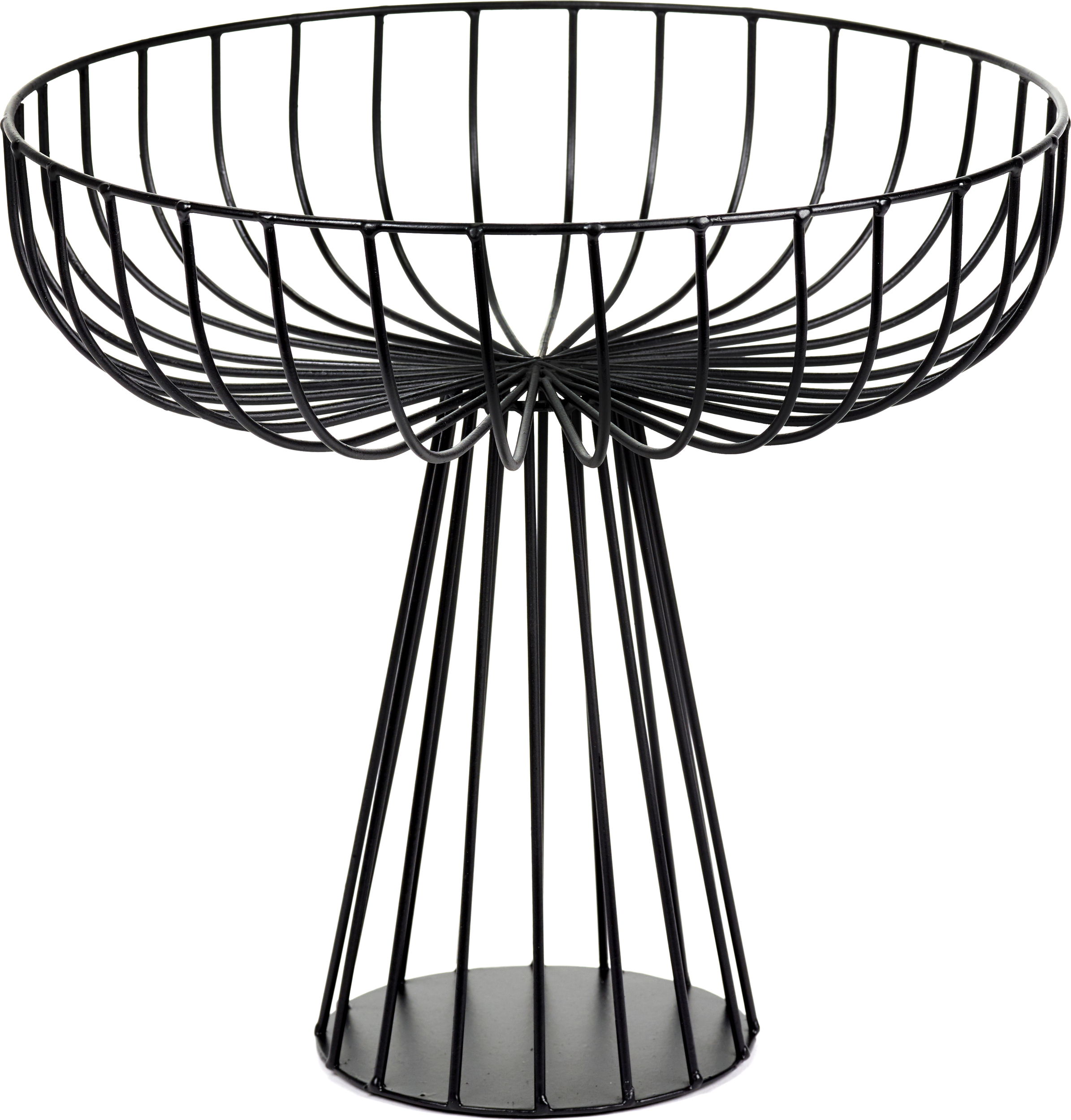 Schalen, Körbe und Servierplatten Catu Metal Sculptures Obstkorb 30 Cm