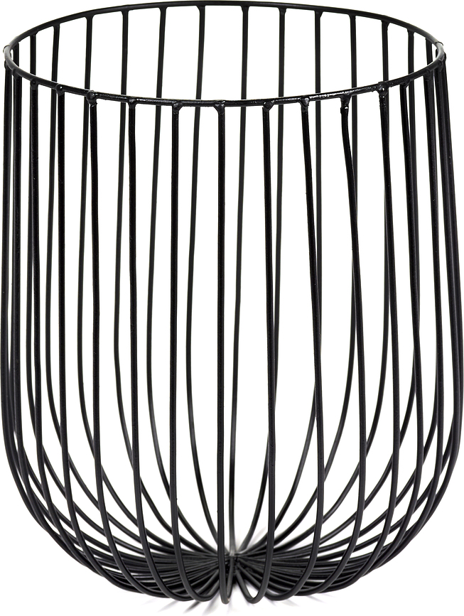 Catu Metal Sculptures Panier de Rangement, en métal