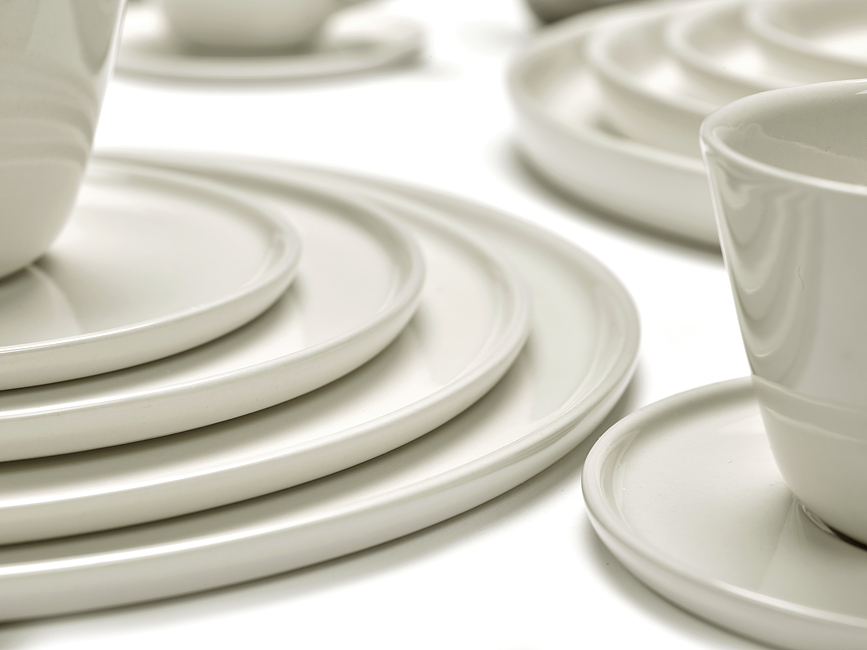 Cena Assiette à dessert, 18 cm, ivoire