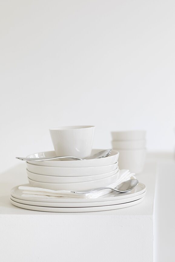 Cena Πιάτα για σνακ, 14 cm, ιβουάρ, 4 τμχ