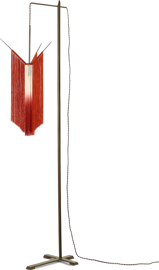 Chan Podna Lampa 200 cm crveno-bijela