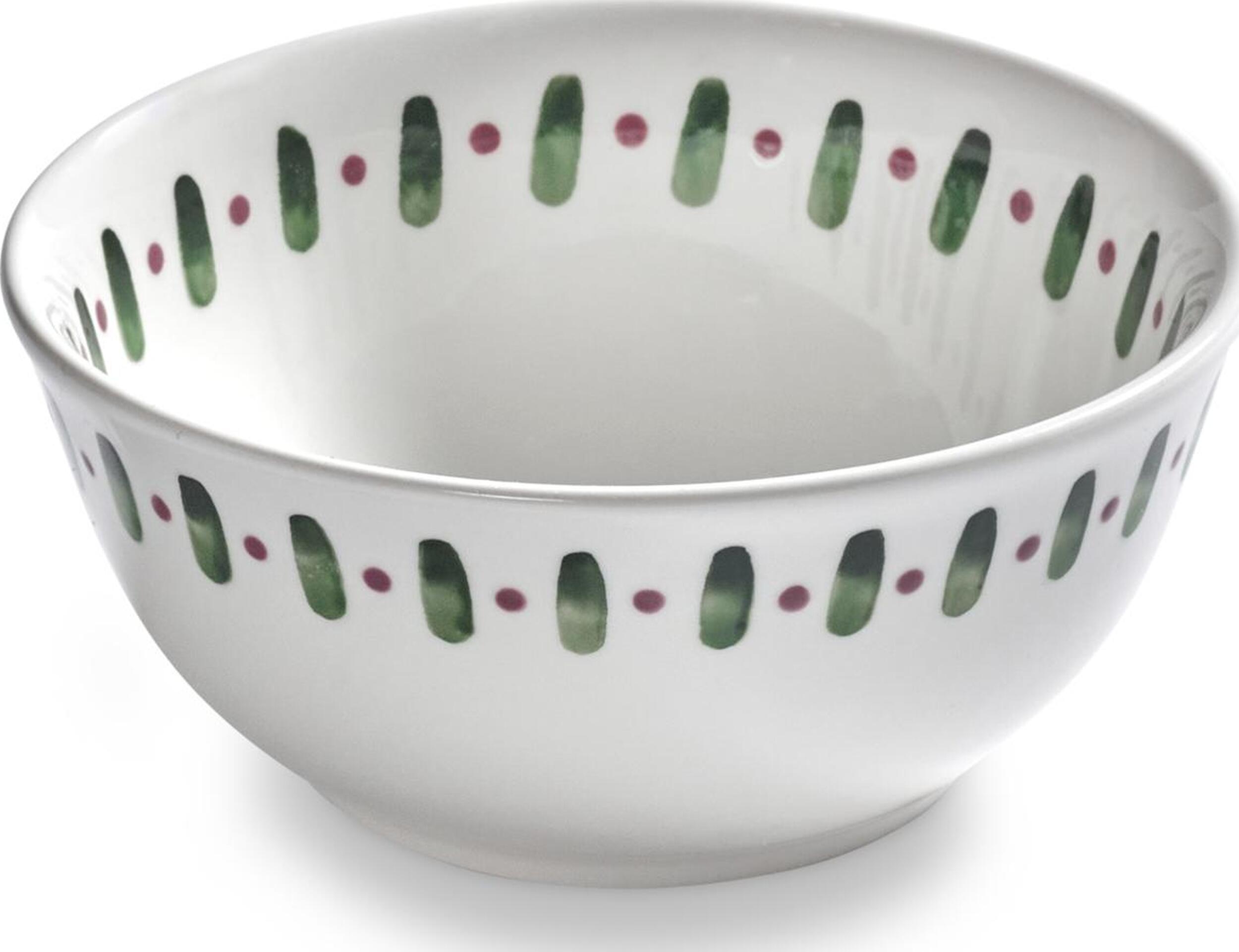 Charly Suppenschalen 15,5 cm, grün-violett, 2 St.