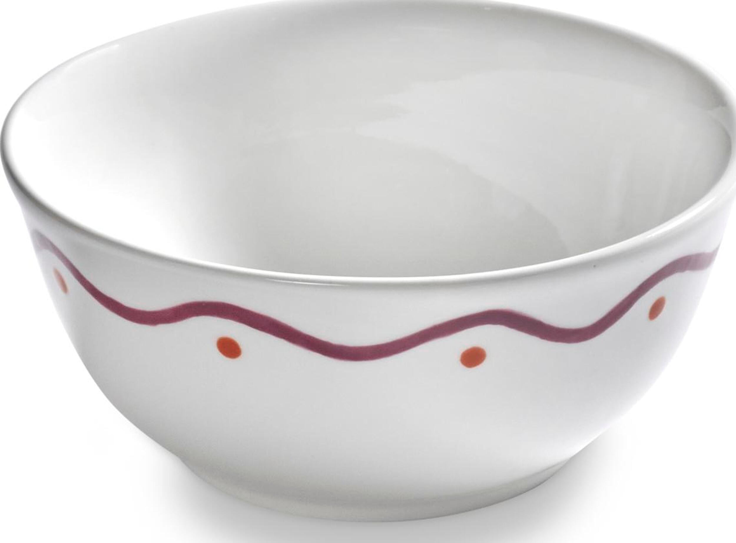 Charly Suppenschalen 15,5 cm, violett-orange, 2 St.