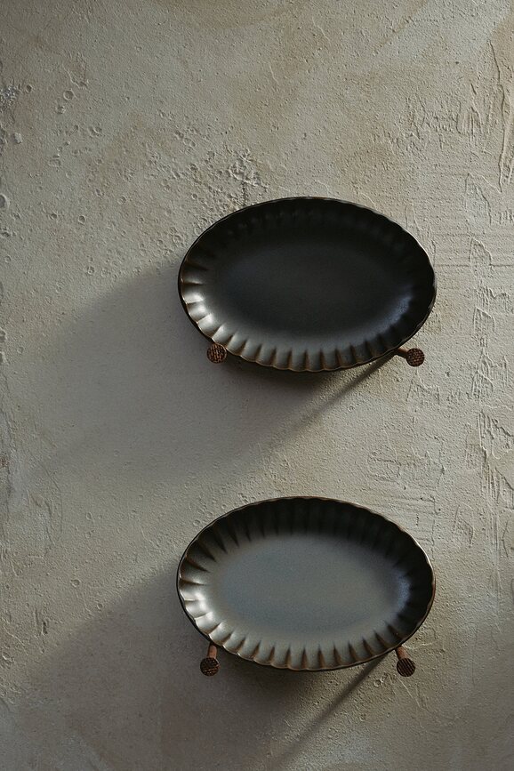 Ciotole da portata Inku ovali 19 cm bianche, 2 pz.