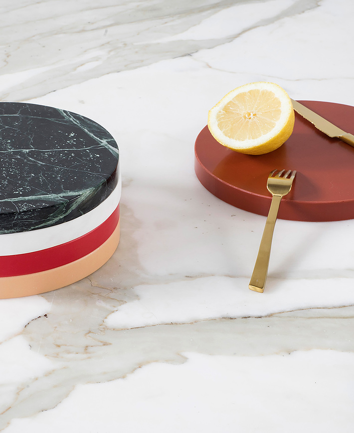 Circles Podmetači 21 cm zemljane boje 5 kom.