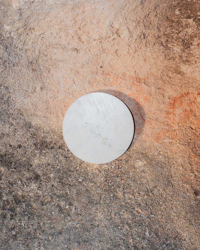 Circles Podstavki za kozarce, zemeljski toni, 21 cm, 5 kosov