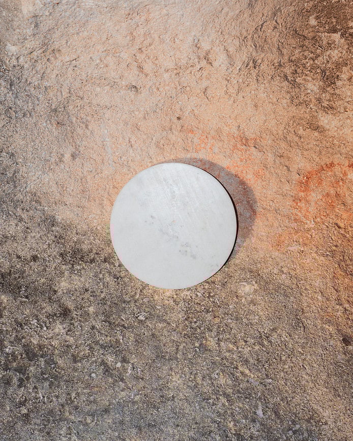 Circles Σουβέρ, 21 cm, γήινα χρώματα, 5 τμχ