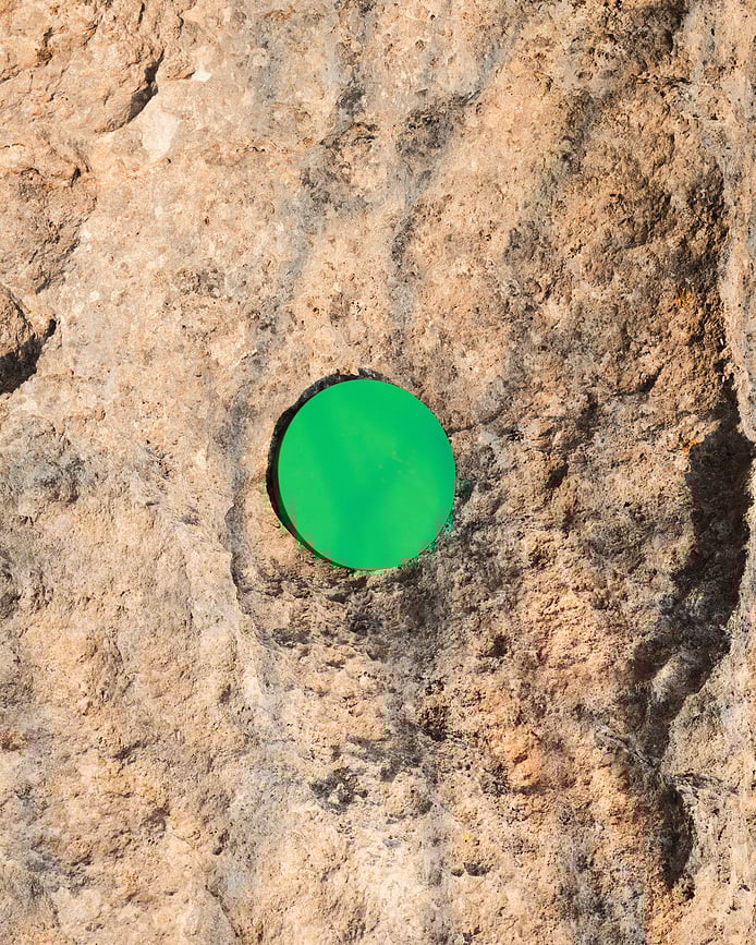 Circles Σουβέρ, 21 cm, γήινα χρώματα, 5 τμχ