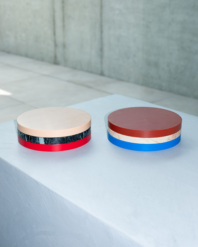 Circles Sous-Verres 21 cm, couleurs vives, Lot de 3