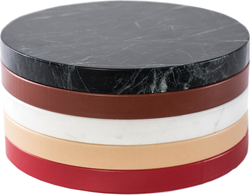 Circles Podmetači 21 cm toplih boja 5 kom.