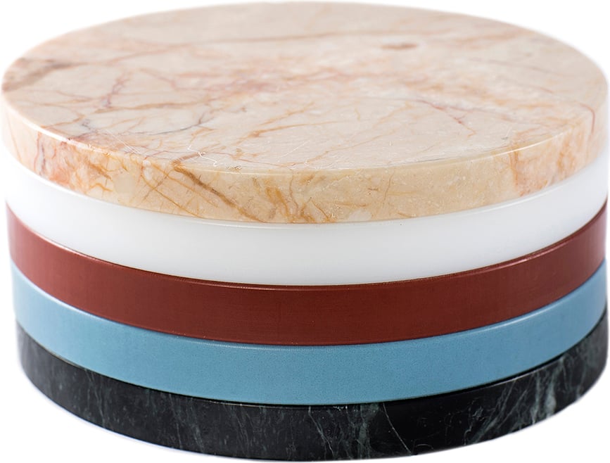 Circles Σουβέρ, 21 cm, σε απαλούς τόνους, 5 τμχ