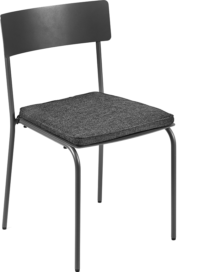 Cojín para Silla de Jardín August, 45 x 44 cm, blanco