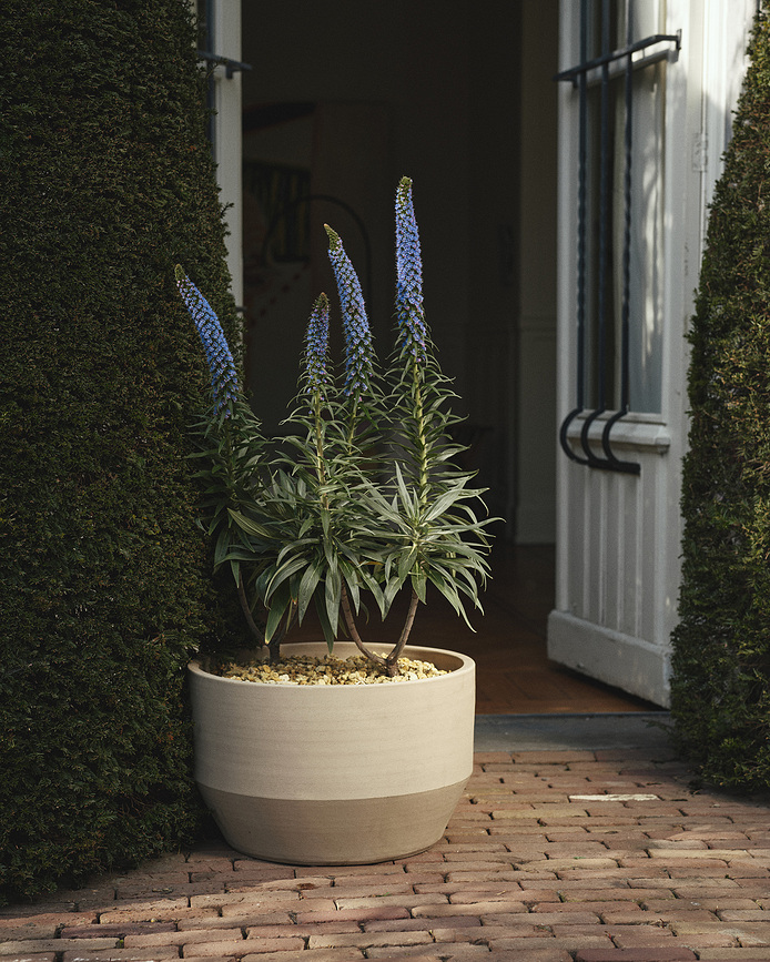 Construct Pot de fleurs 33 cm, noir