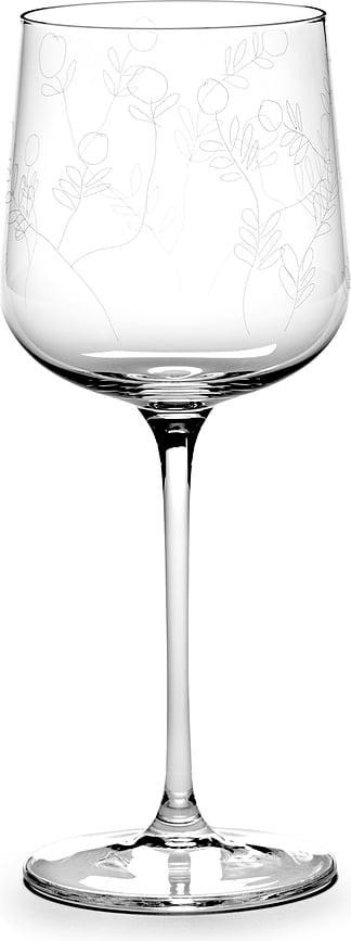 Copa para Vino Blanco Midnight Flowers, 400 ml