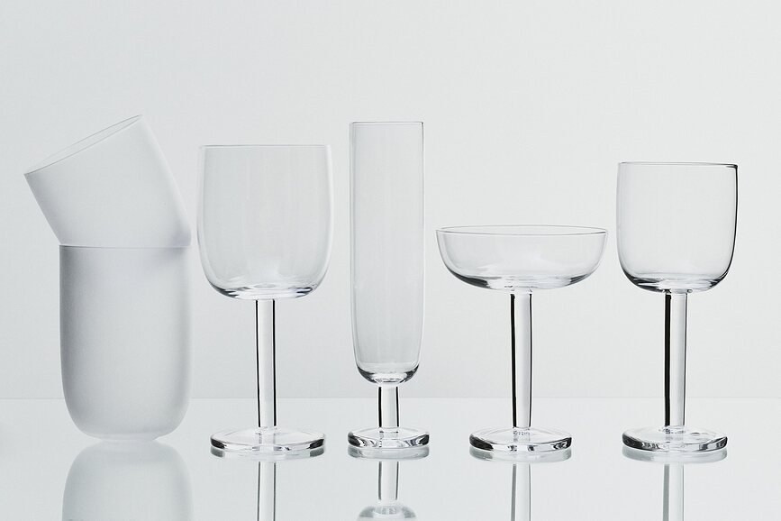 Copas de champán Base, 210 ml, 4 unidades