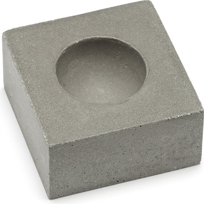 Coquetiers Uovo en béton, lot de 2