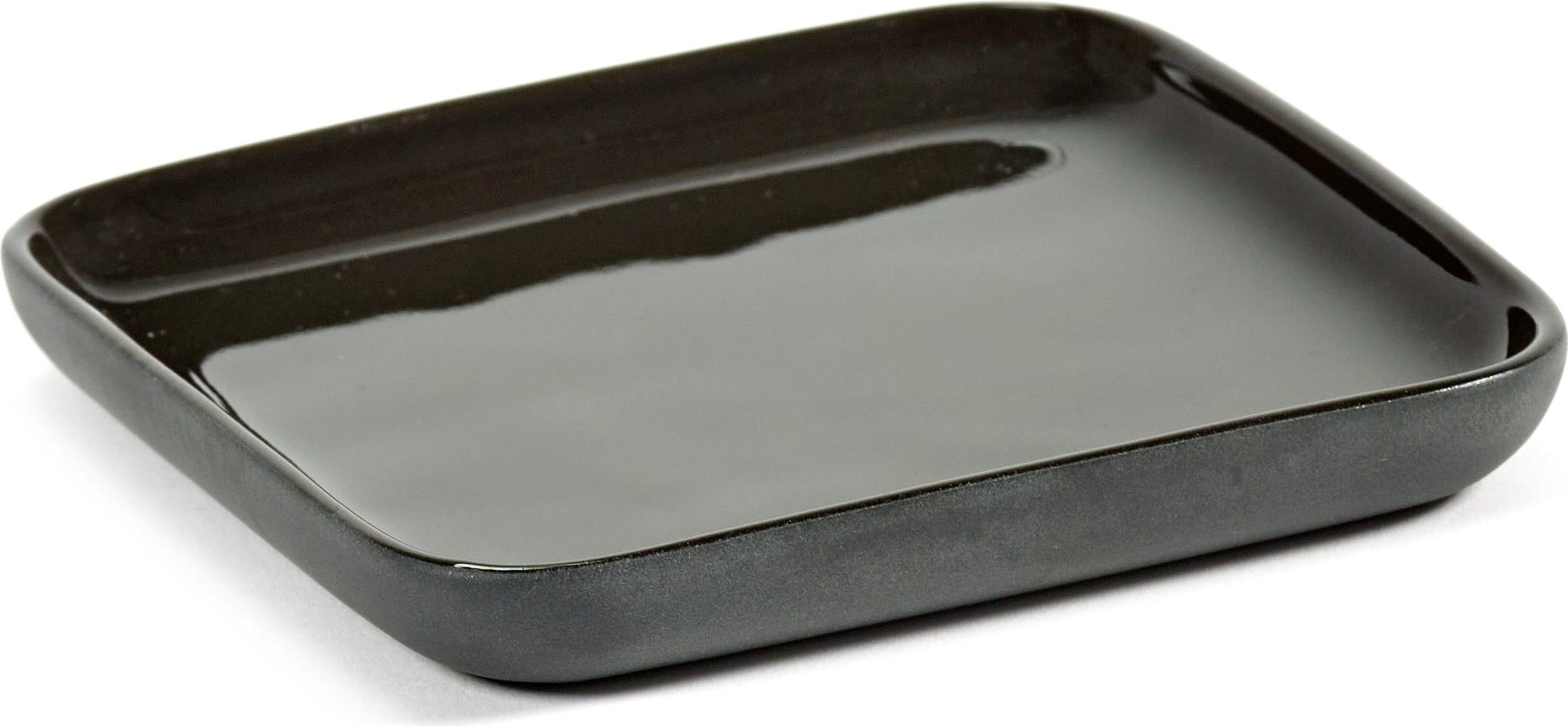 Cose Badablage quadratisch, 9,8 cm, dunkelgrau