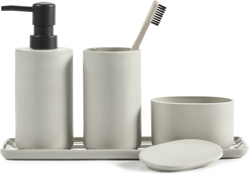 Cose Pot de Rangement rond, 12,6 cm, gris foncé