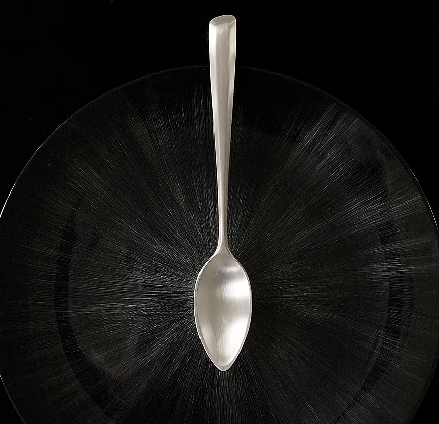 Cuchara de Postre Zoë, negra