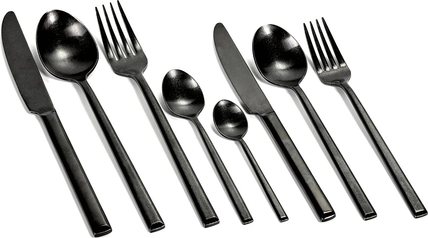 Cucharilla de café Pure, negra