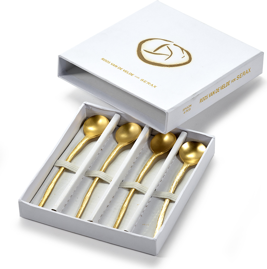 Cucharillas para té Flora Vulgaris, 4 unidades