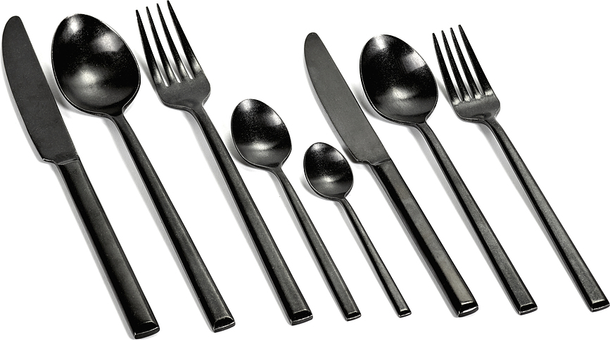 Cuchillo de Mesa Pure, negro