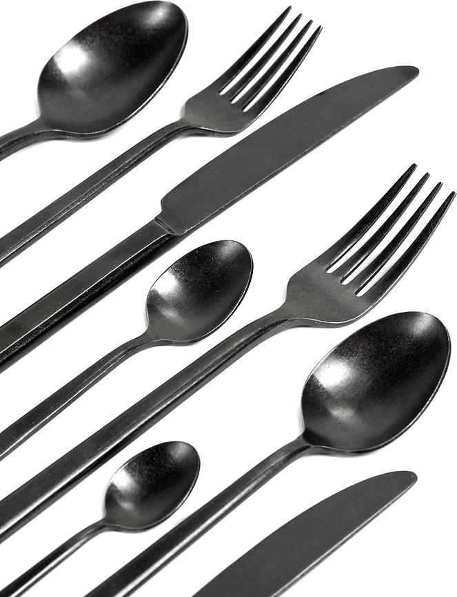 Cuchillo de Mesa Pure, negro