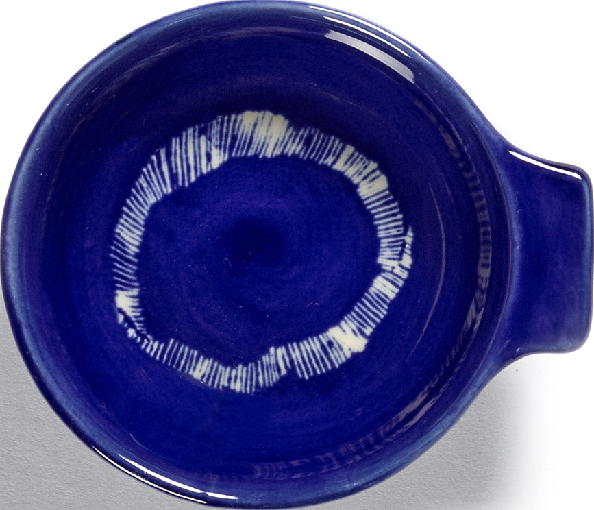 Cuenco para aperitivos Feast, 9 cm, blanco y rojo