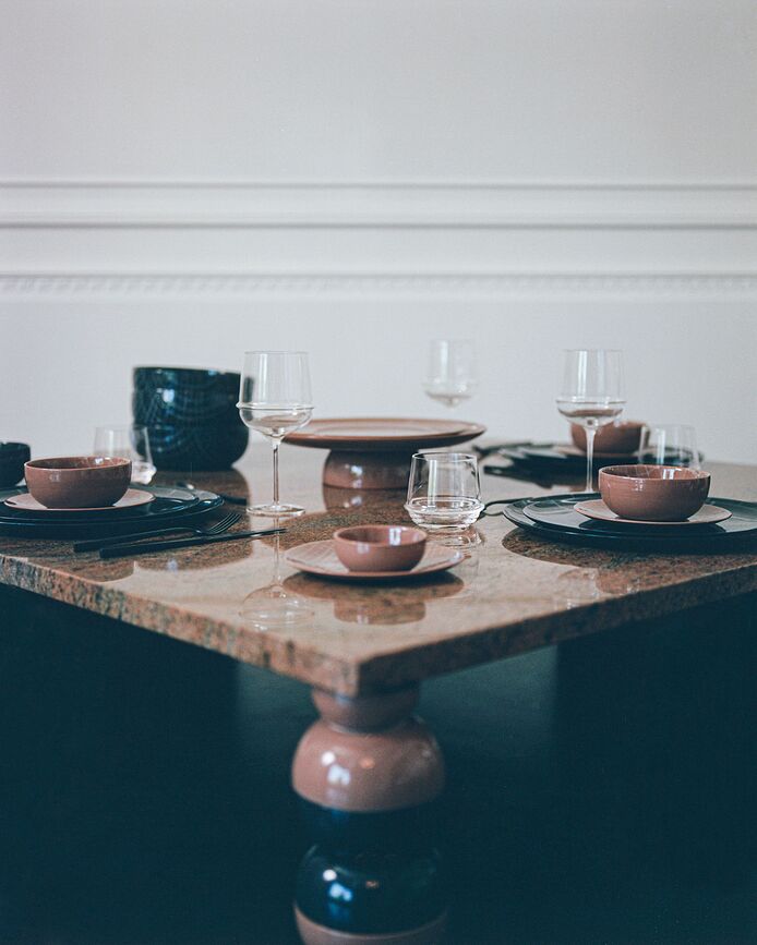 Cuencos Zuma, 15 cm, negros, 2 unidades