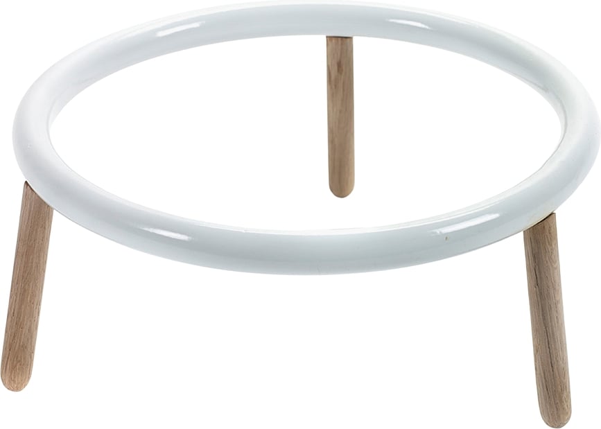 Daysign Βάση για σκεύη, 18 εκ., λευκή