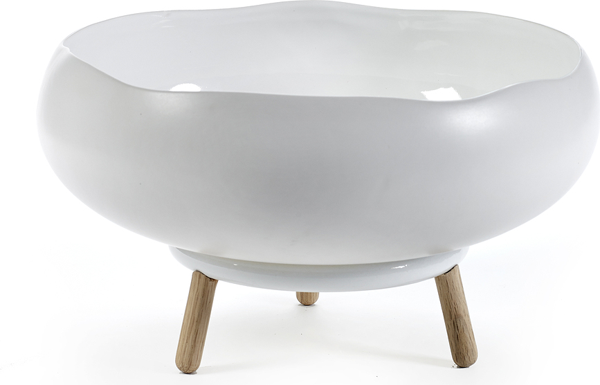 Daysign Podstavek za posodo, 18 cm, črn