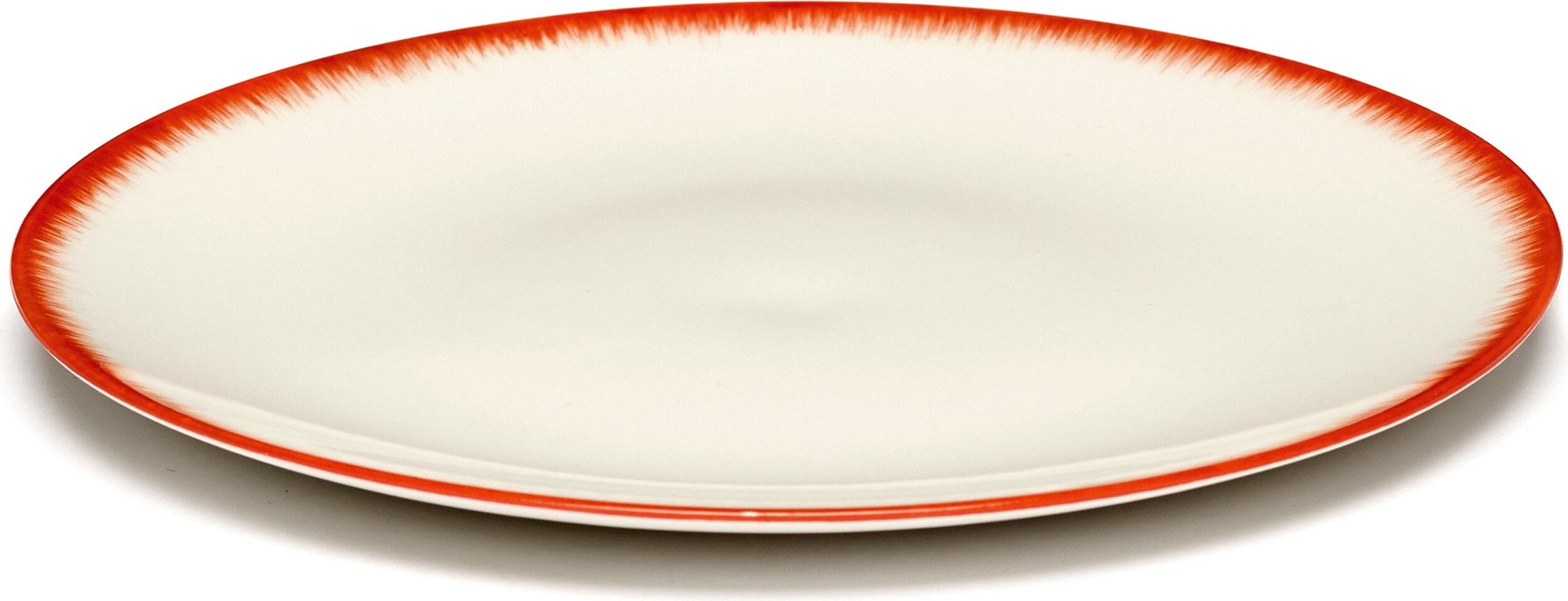 Dé 2 Dessertteller 17,5 cm, rot-weiß, 2 St.