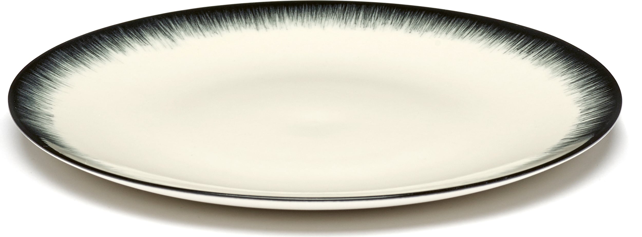 Dé 3 Dessertteller 17,5 cm, schwarz-weiß