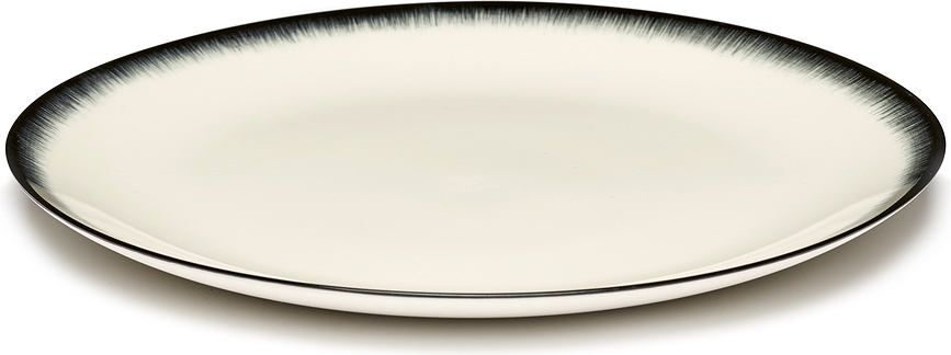 Dé 3 Tanjur 28 cm crno-bijeli